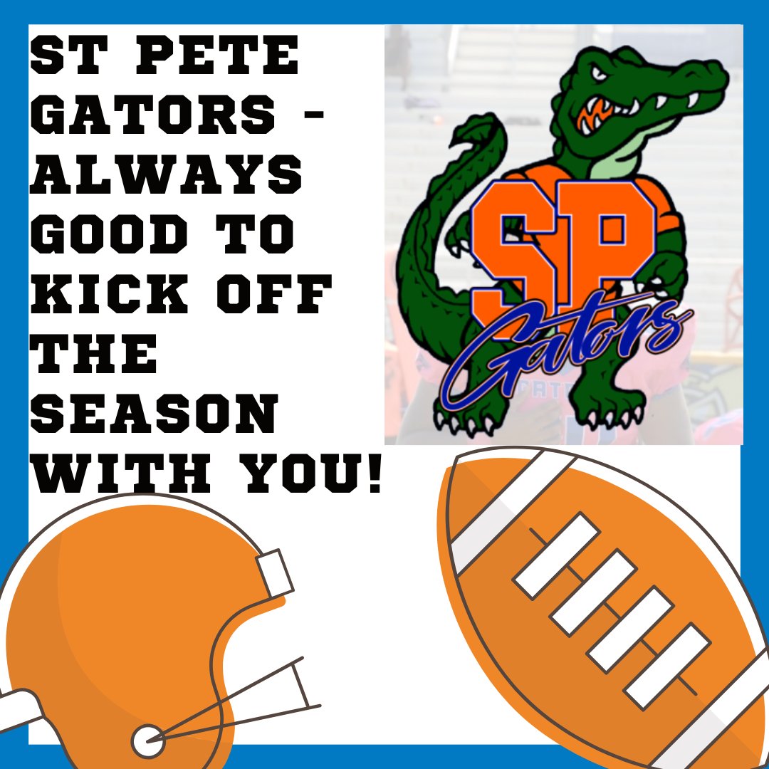 🏈 We love our partnership with <a href="/CFY/">CFY</a> and the St Pete Gators!