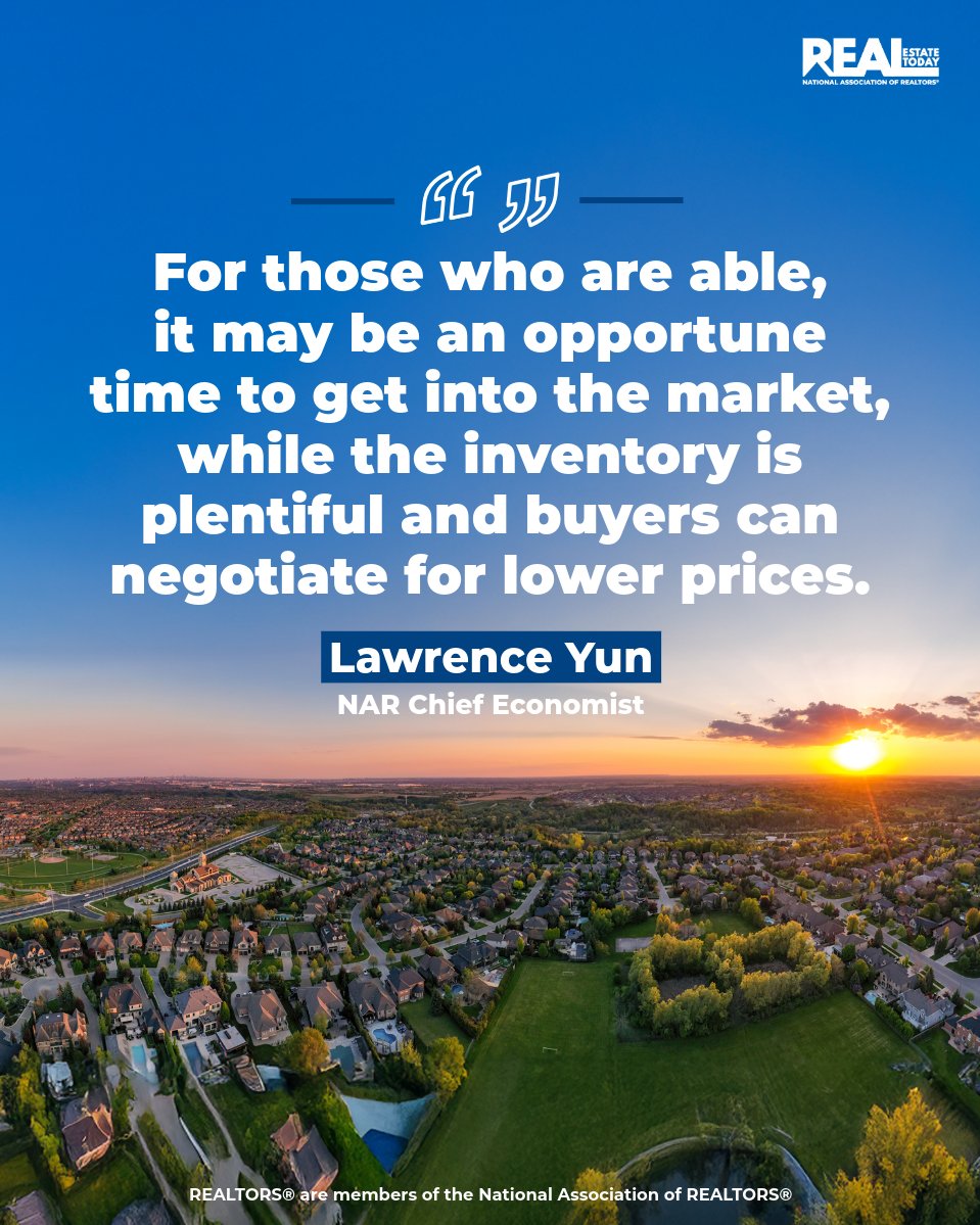 Is now the right time to buy? NAR Chief Economist Lawrence Yun says the summer market may offer opportunity — especially while inventory is up and buyers have room to negotiate. Get the latest insights in this week’s episode of Real Estate Today.
nar.realtor/real-estate-to…
