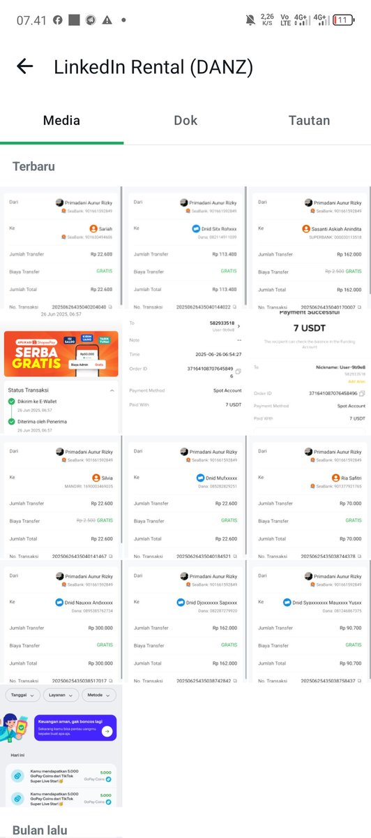 andrahmad09's tweet photo. Punya LinkedIn nganggur? 
Sewain aja, bisa dapat passive income 22k Perhari loh🔥

Minimal Umur akun 1 tahun+
Rate $1.4 (22k) per hari = $10 (160k) per minggu

WA: https://t.co/TkTRsQwqnv

#zonauang #zonaBU #zonajajan #zonacuan #freelance #sewalinkedin #linkedin https://t.co/kPVEb7G0Dk
