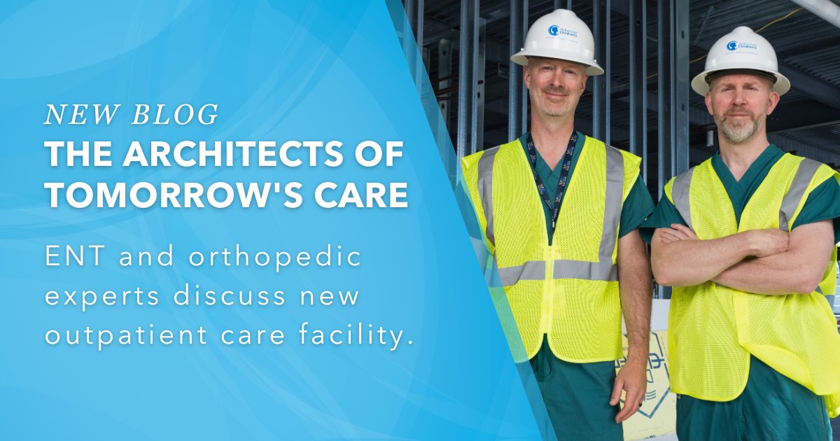 Big changes are coming to Arkansas Children’s – starting with Champions Pavilion, our new 157,916 sq. ft. outpatient care facility opening in late 2026.

We're highlighting how medical architects Dr. Richter and Dr. Sachleben will shape the new facility: bit.ly/AOTblog