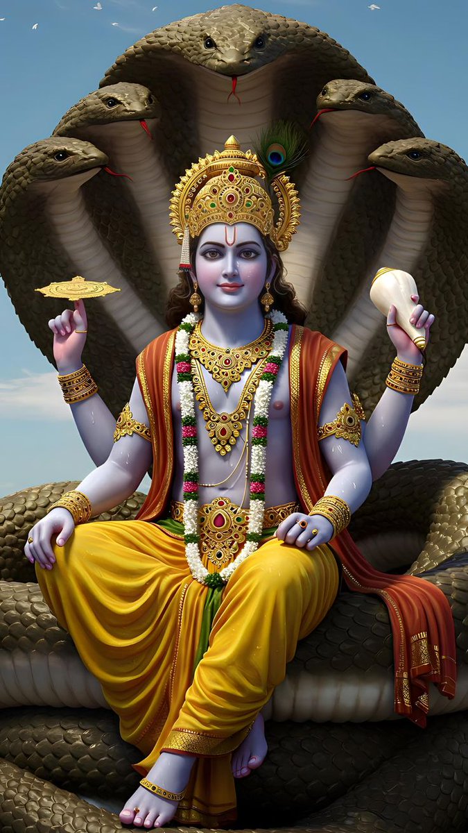 सुन्दर रूप मनोहर सूरत,सरल स्वभाव मोहनी मूरत।
तन पर पीताम्बर अति सोहत,बैजन्ती माला मन मोहत॥

ॐ नारायणाय विद्महे वासुदेवाय। 🪷
धीमहि तन्नो विष्णु प्रचोदयात् ।। 🪷

#जय_श्री_लक्ष्मी_नारायण  🚩🙏
 #ॐ_नमो_भगवते_वासुदेवाय_नमः 🚩🙏 
 #ॐ_नमो_नारायण_हरी  🙏🚩
#शुभ_गुरुवार 🥀🥀