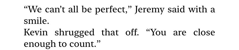 tyrianpurples's tweet image. and no one’s ever gonna convince me that kevin wasn’t trying to flirt here