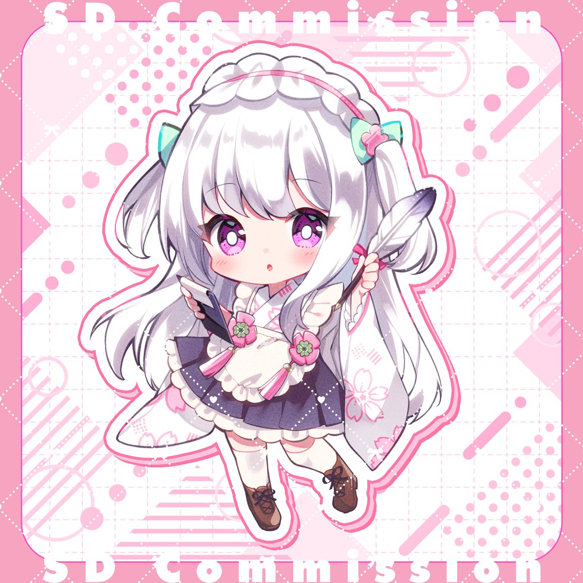 ilolikoiko's tweet photo. 最近描かせていただいたSDちゃんたち🧸 https://t.co/hEX6aK3GZn