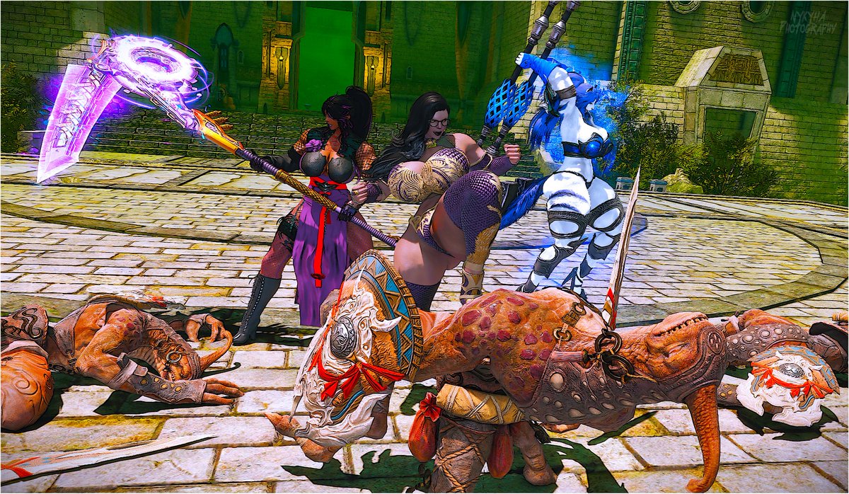 Violet Seas (@violet_seas) on Twitter photo Dungeon Run - L Version: Part 2
We made it past the guards and the first boss. So far everything is going to plan. Overwhelming offense to these weak opponents. This will be some of the easiest 100k gil ever made. Those orcs won't know what hit them. (with <a href="/thalara_ffxiv/">Thalara Blackheart</a> ) Dungeon Run - L Version: Part 2
We made it past the guards and the first boss. So far everything is going to plan. Overwhelming offense to these weak opponents. This will be some of the easiest 100k gil ever made. Those orcs won't know what hit them. (with <a href="/thalara_ffxiv/">Thalara Blackheart</a> )