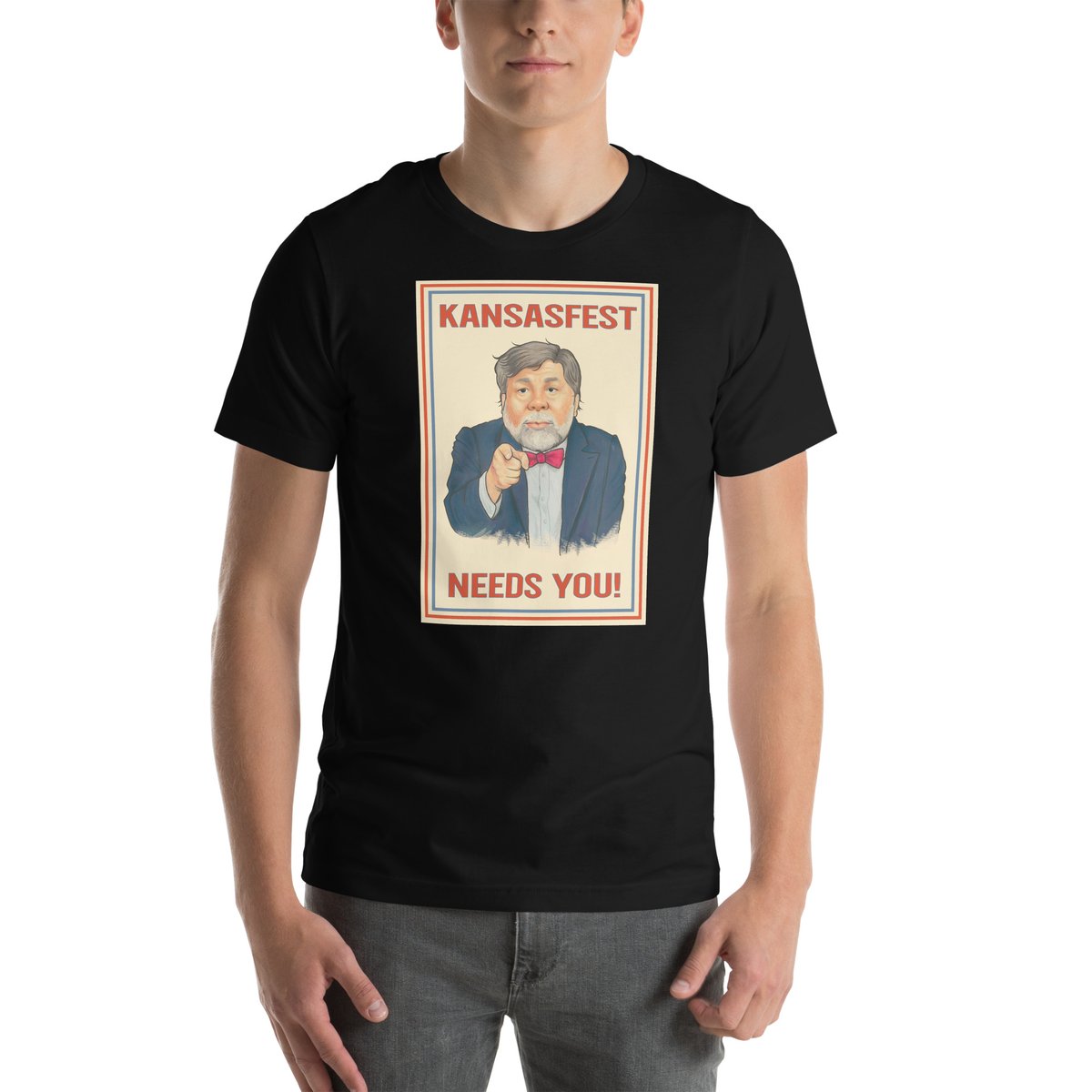 KansasFest Needs you! 
Official 2025 Virtual KansasFest t-shirt available now!
8bittees.com/product/i-need…

#Kfest #Kansasfest #Woz #Apple #AppleII #AppleIIForever