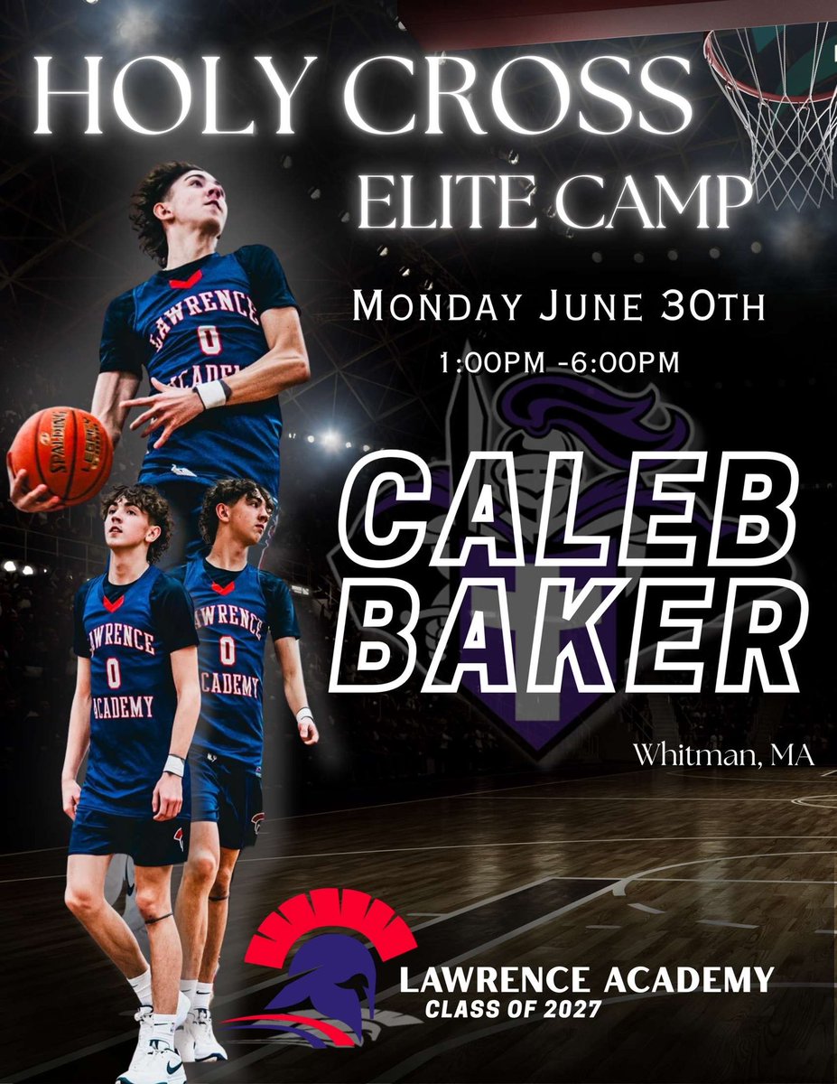 caleb baker (@calebaker_) on Twitter photo Excited to be invited to the Holy Cross Elite Camp! Can’t wait to compete!
<a href="/HCrossMBB/">Holy Cross Men's Basketball</a>
<a href="/CoachMitch_2/">Coach Mitch</a>
<a href="/CoachStouks/">Mike Foustoukos</a> Excited to be invited to the Holy Cross Elite Camp! Can’t wait to compete!
<a href="/HCrossMBB/">Holy Cross Men's Basketball</a>
<a href="/CoachMitch_2/">Coach Mitch</a>
<a href="/CoachStouks/">Mike Foustoukos</a>
