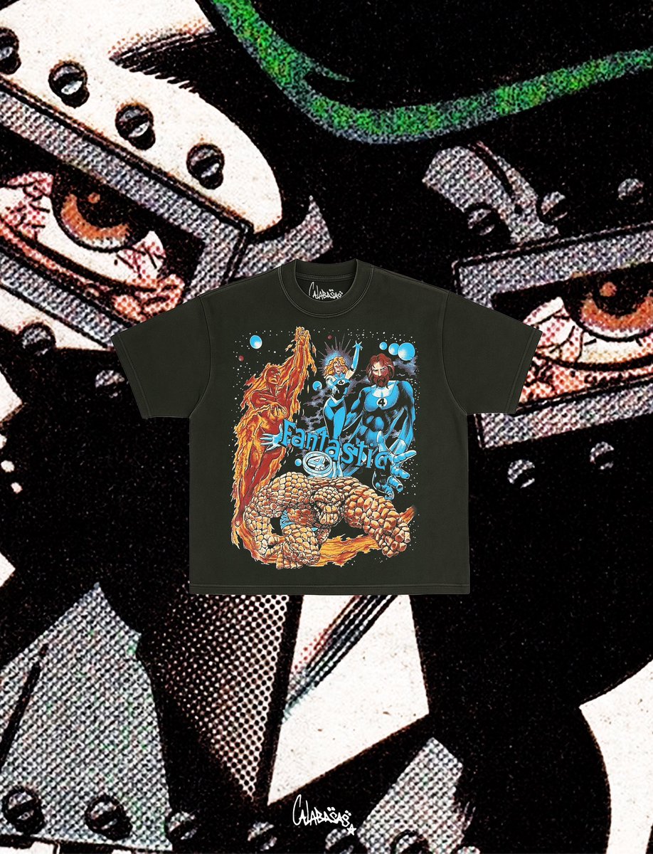 CalabasasSergio's tweet image. FANTASTIC 4 CAPSULE 

DROPPING THIS FRIDAY. 

LIKE AND RT FOR A CHANCE TO WIN THE ENTIRE CAPSULE FOR FREE.