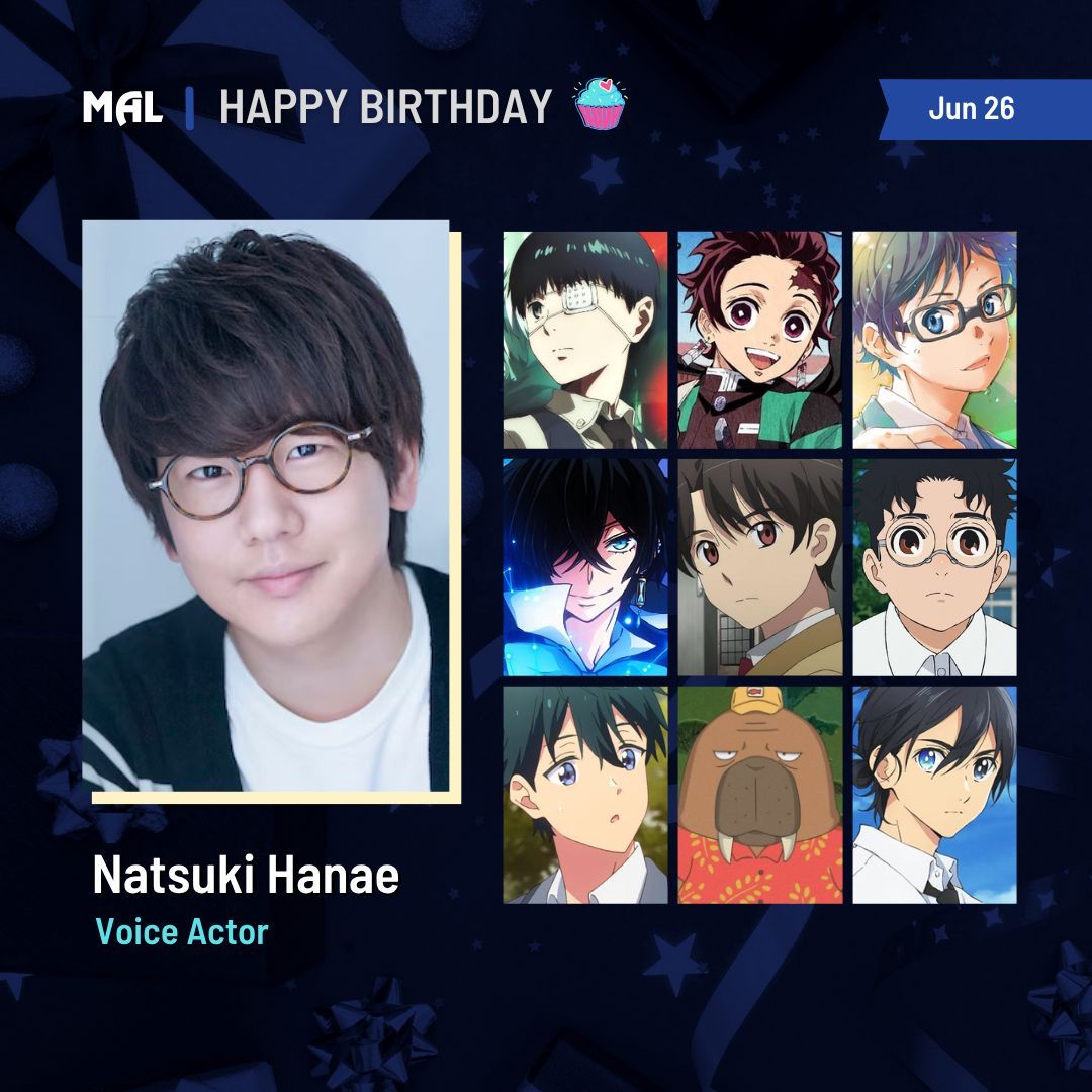 Happy birthday to Natsuki Hanae! 🎂

Full profile: listani.me/HanaeNatsuki