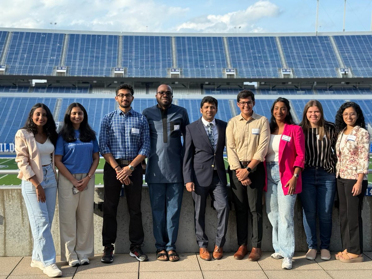 Our newest team members are ready to shine! Incoming PGY-1 residents and clinical neurophysiology fellow at GME orientation, along with our PD <a href="/GuduruZain/">Zain Guduru,MD,FAAN,FANA</a>.
#neurology #residency #kentuckywildcats
<a href="/UKYMedicine/">University of Kentucky College of Medicine</a> <a href="/UKYneuroscience/">UK Neuroscience</a>