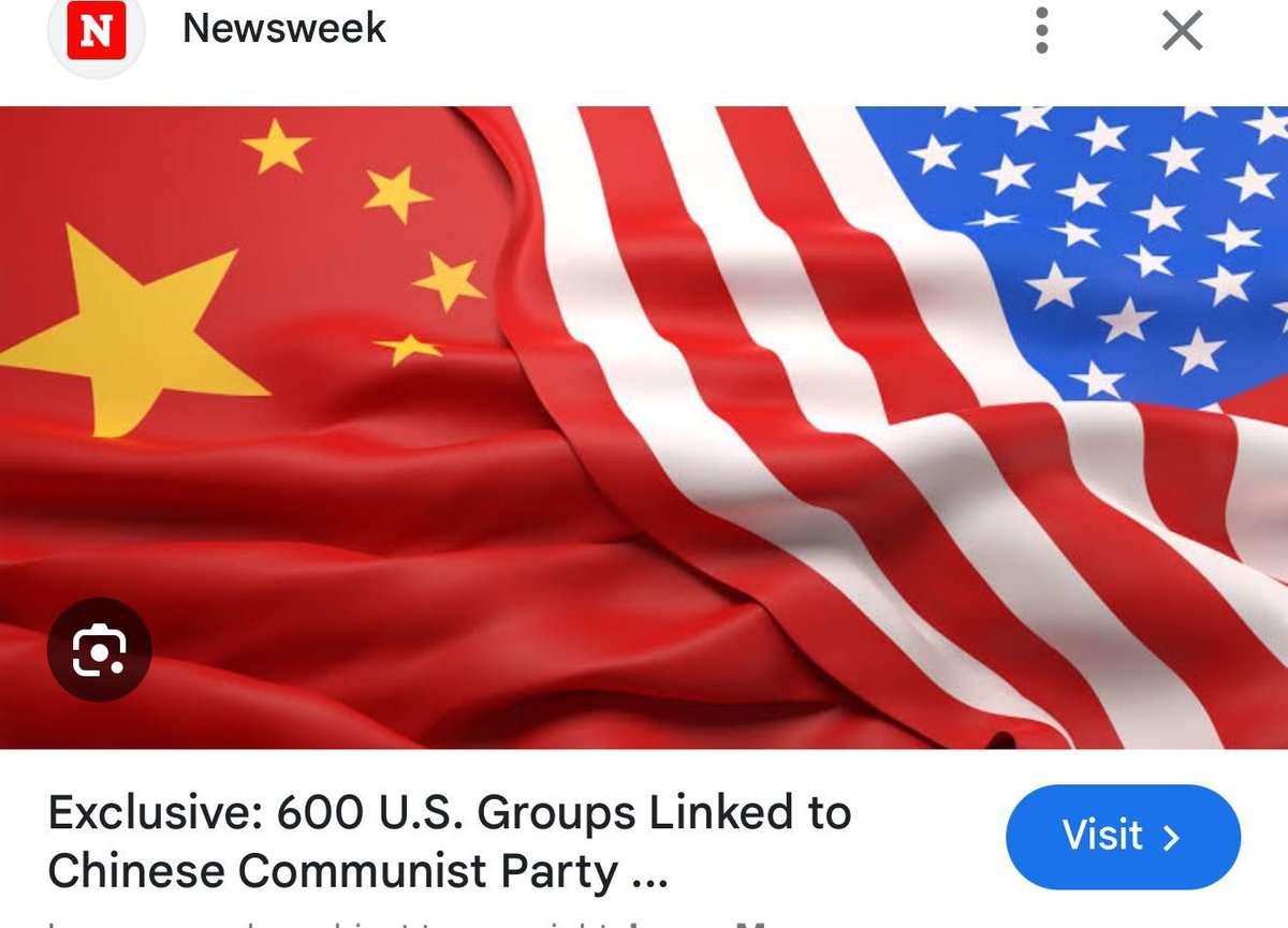 CIA intel exposes 600 U.S. groups, including Chinese student and hometown associations, taking $5B yearly from the Chinese Communist Party to push communism, swear loyalty to China, spy on dissidents, and lobby for Beijing.

Should ICE revoke their visas and deport them?