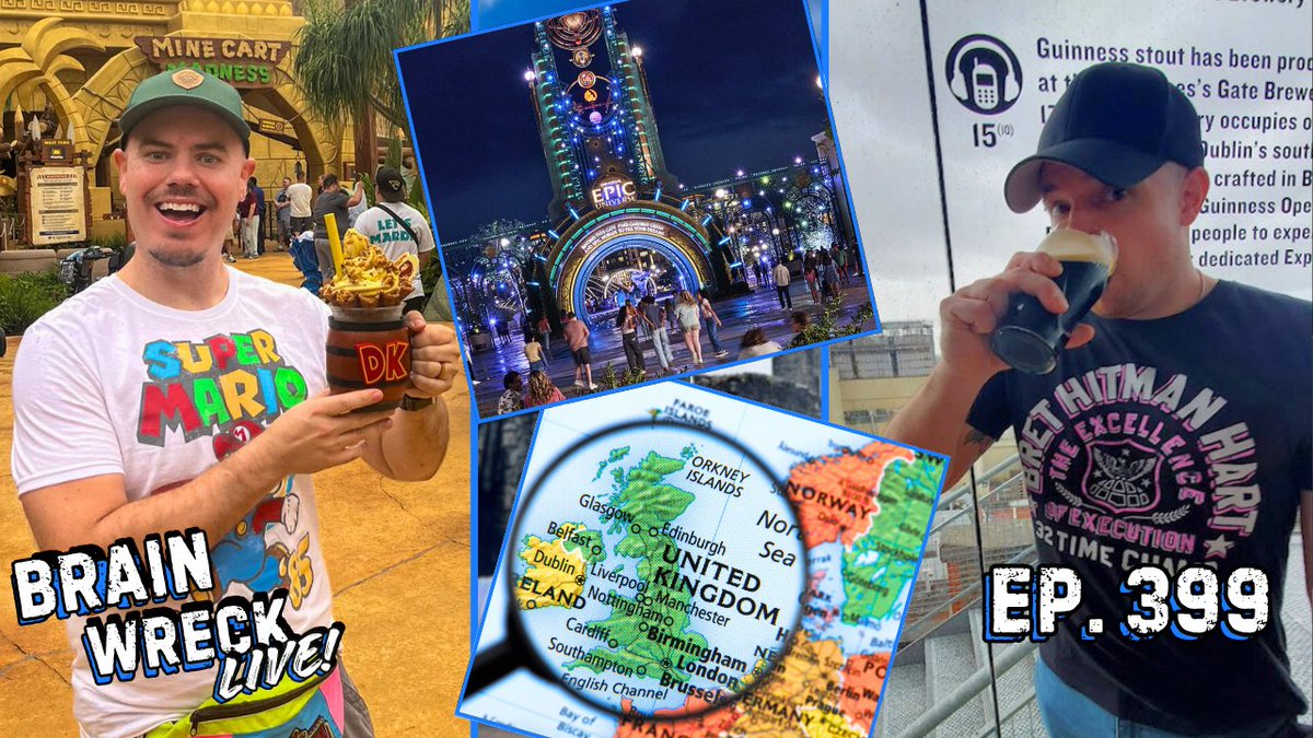 BrainWreckTV's tweet photo. 🚨Get ready because the boys are back! Tonight on #BrainWreckLIVE, @JasonAxe_9 &amp; @imkevgramz talk about their trips around the world, all the craziness coming from the world of pro-wrestling, &amp; so much more!

The show kicks off at 10/9c on YouTube (Link in Bio) https://t.co/q8X34z2ho7