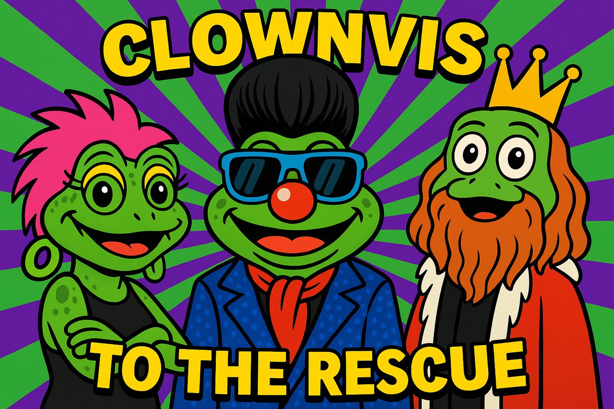 CLOWNVIS (@clownvis) on Twitter photo It’s Frog Night on Clownvis to the Rescue! Live now ——> youtube.com/live/EZwXnp-vQ… It’s Frog Night on Clownvis to the Rescue! Live now ——> youtube.com/live/EZwXnp-vQ…