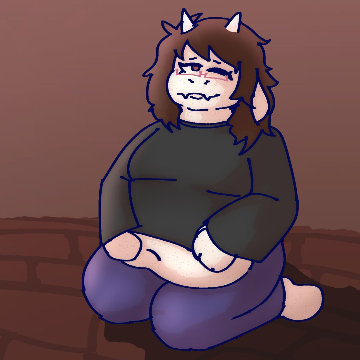 gift art for a wonderful goat