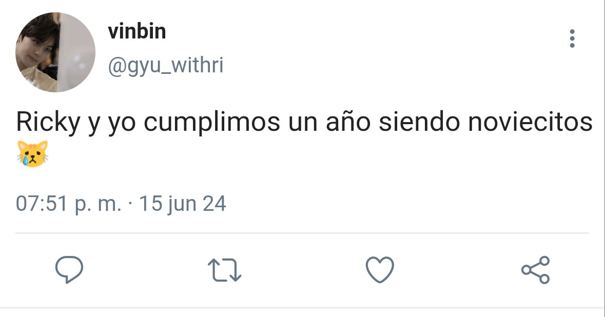 BanditoDBoy's tweet photo. #au #ryuvin #auryuvin
𝑶𝒖𝒓 𝒔𝒆𝒂𝒔𝒐𝒏🍂
Dónde
Gyu y Ri son novios virtuales desde hace tiempo, un día el rubio decide ir de sorpresa a visitarlo y quedarse unas semanas
o
Ri guarda un secreto muy grande de porqué va a visitar a su novio y no lo cuenta a nadie https://t.co/GVqQXQL35x