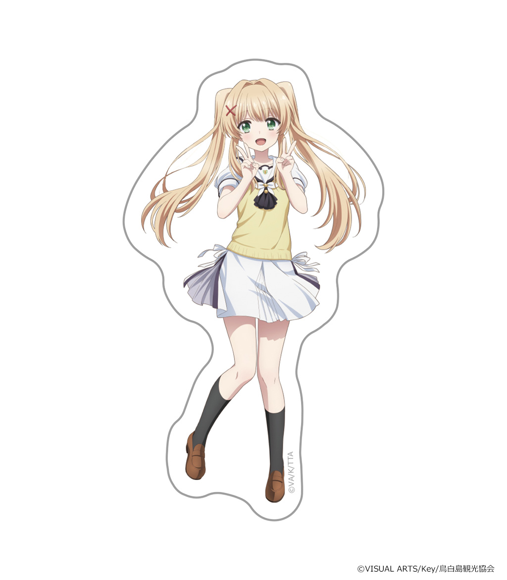 CharaON_tweet's tweet image. 【TVアニメ『Summer Pockets』】グッズ情報
ダイカットステッカー
予約開始です!(アズメーカー)
▼商品情報はこちら
charaon.jp/SHOP/130421/25…
#サマポケアニメ