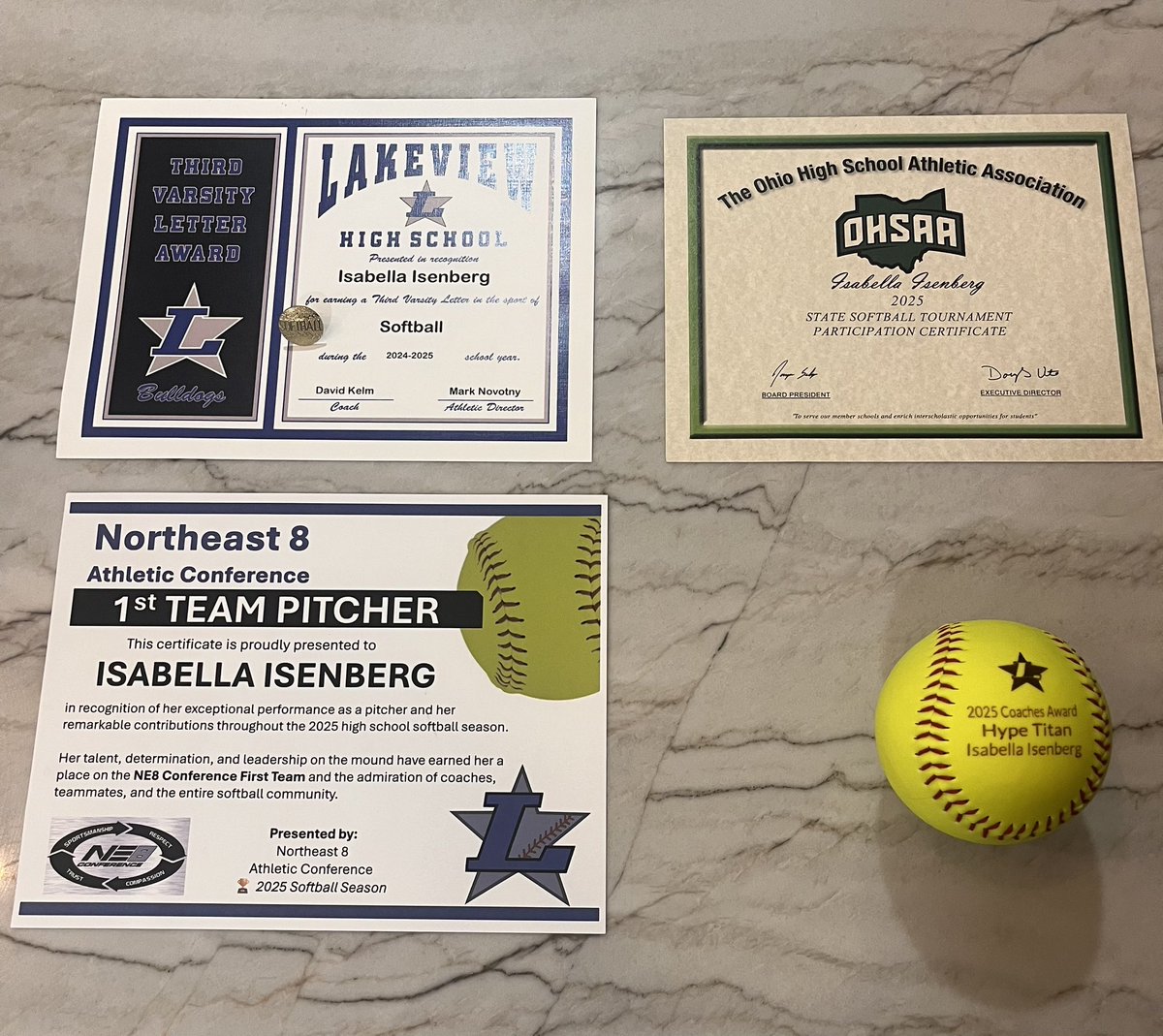 Isabella Isenberg (@2026isabella_i) on Twitter photo On Monday my team and I had our end of year banquet! I received my third year letter and the Hype Titan coach’s award! This award was described as being a player who always cheers on and supports their teammates. <a href="/CWRU_Softball/">CWRU Softball</a> <a href="/OtterbeinSB/">Otterbein University Softball</a> <a href="/CoachJLPrice/">Jackie Price</a> <a href="/DloweOilerkid/">Danielle Lowe</a> On Monday my team and I had our end of year banquet! I received my third year letter and the Hype Titan coach’s award! This award was described as being a player who always cheers on and supports their teammates. <a href="/CWRU_Softball/">CWRU Softball</a> <a href="/OtterbeinSB/">Otterbein University Softball</a> <a href="/CoachJLPrice/">Jackie Price</a> <a href="/DloweOilerkid/">Danielle Lowe</a>