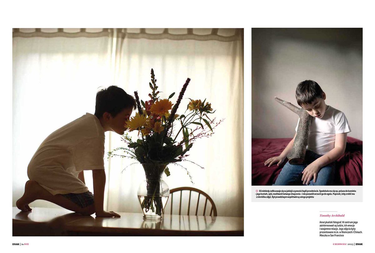 reduxpictures's tweet image. Timothy Archibald’s photo story “ECHOLILIA / Sometimes I Wonder”, collaborative project by the photographer and his son, who is on the Autism spectrum, ran in Poland’s publication Znak - June 2025 (via our East European partner East News)
@timothyarchibal #znak