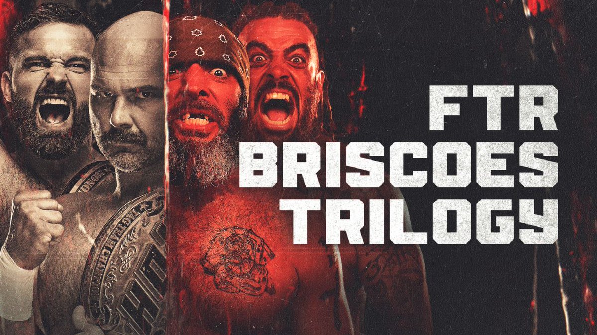 This Sunday at 9am ET on the Official ROH YouTube channel.

FTR vs. The Briscoes: Relive the Greatest Trilogy in Tag Team History.

📷 youtube.com/watch?v=zYBoK_…