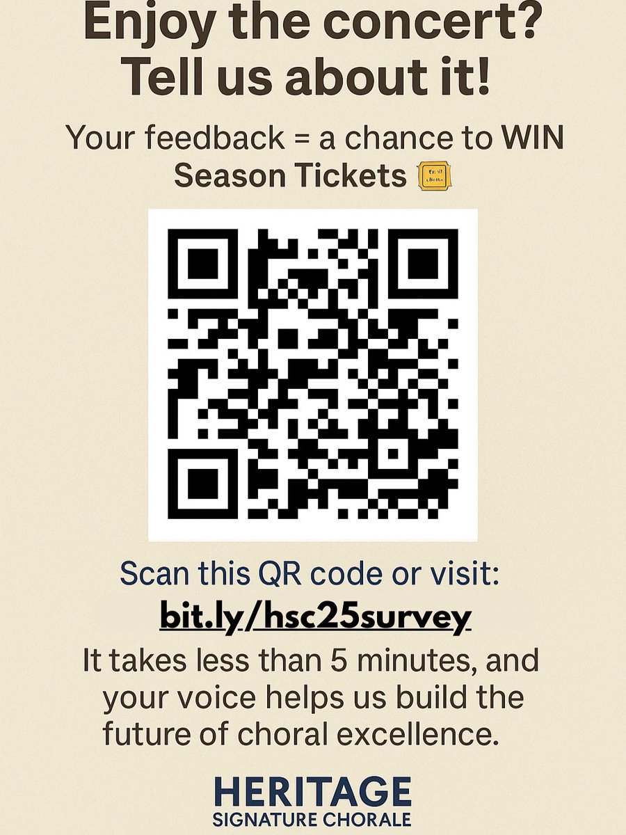 Share Your Thoughts: bit.ly/hsc25survey