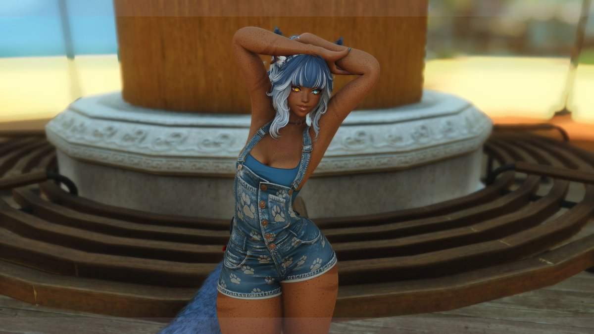 Still enjoying the #ffxivsummerbash 
[#GPOSER | #miqote]