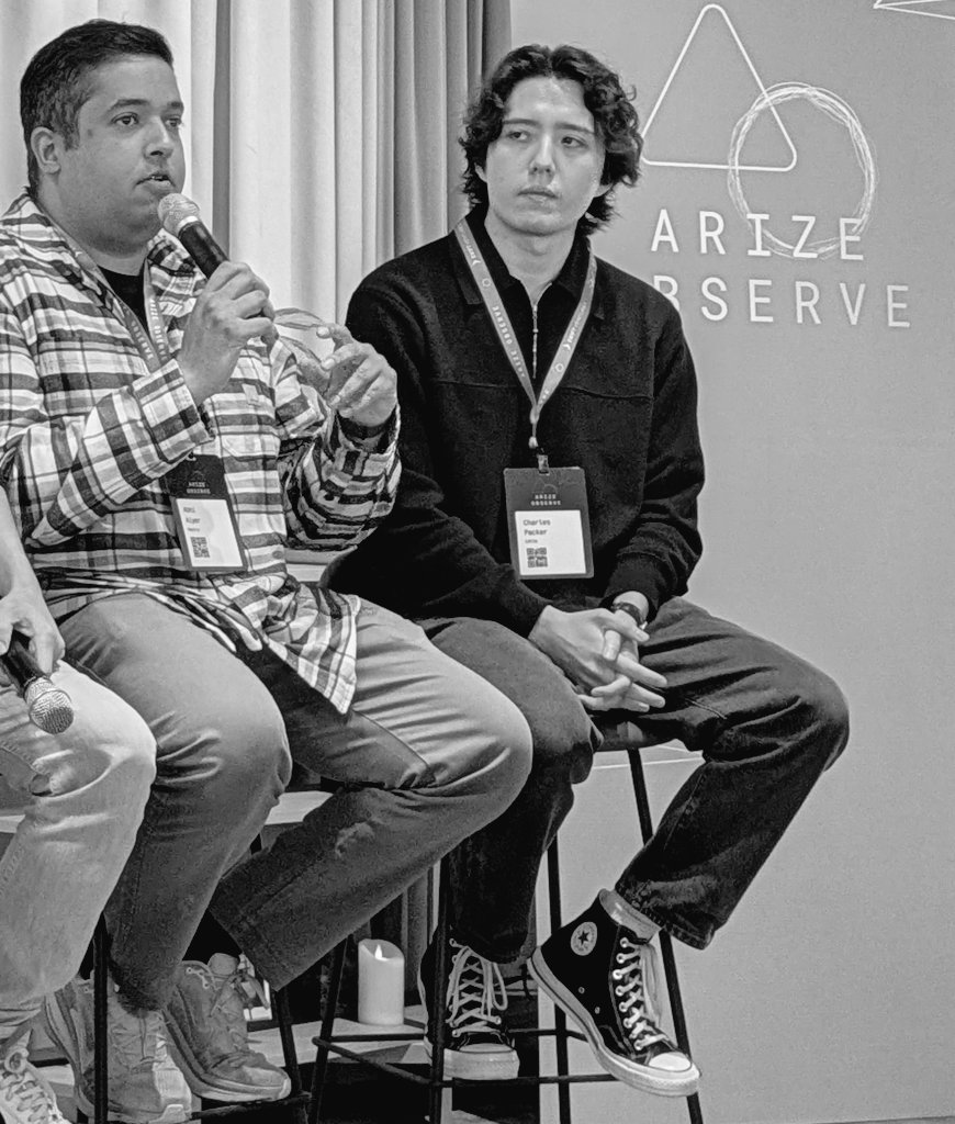 schwentker's tweet image. .@abhiaiyer
“The definition of an agent? It’s about agency. If it’s not planning, learning, executing—it’s not an agent.” #AgentFrameworks #ArizeObserve2025