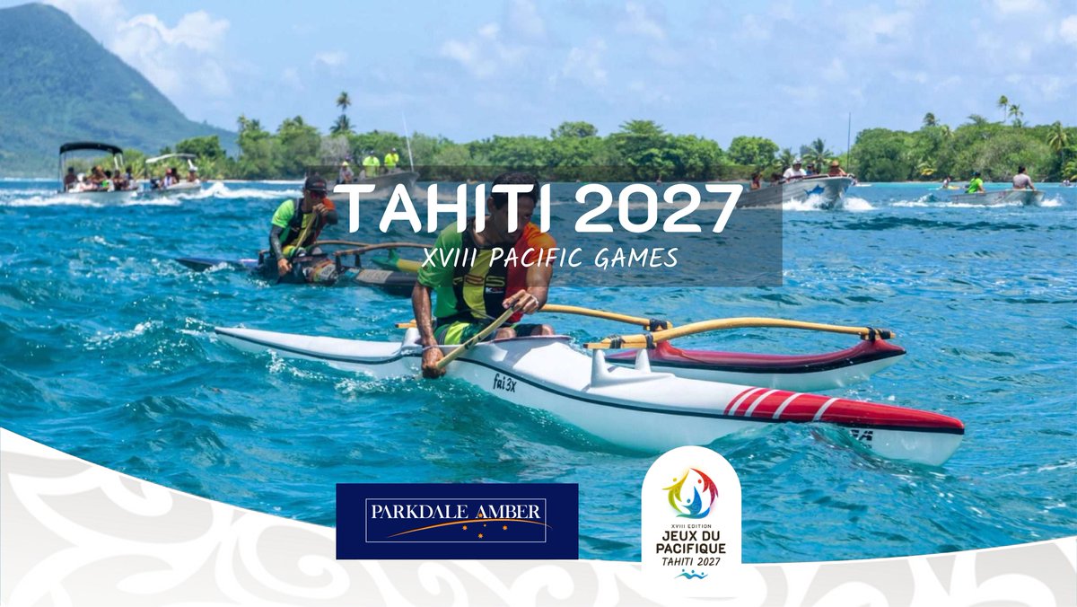 ParkdaleAmber's tweet photo. We have been appointed as Partnerships Agency for the #Tahiti2027 Pacific Games 🇵🇫
Featuring:
🌏From 24 nations
📅14 days of celebration
🏄Across 24 sports disciplines
🏅5,000+ athletes &amp; officials
👷With 4,500+ volunteers
🎯Enage 44m+ Pacific Islanders
🔗https://t.co/Hb3aoIQqDg https://t.co/GM8eWffIJ4