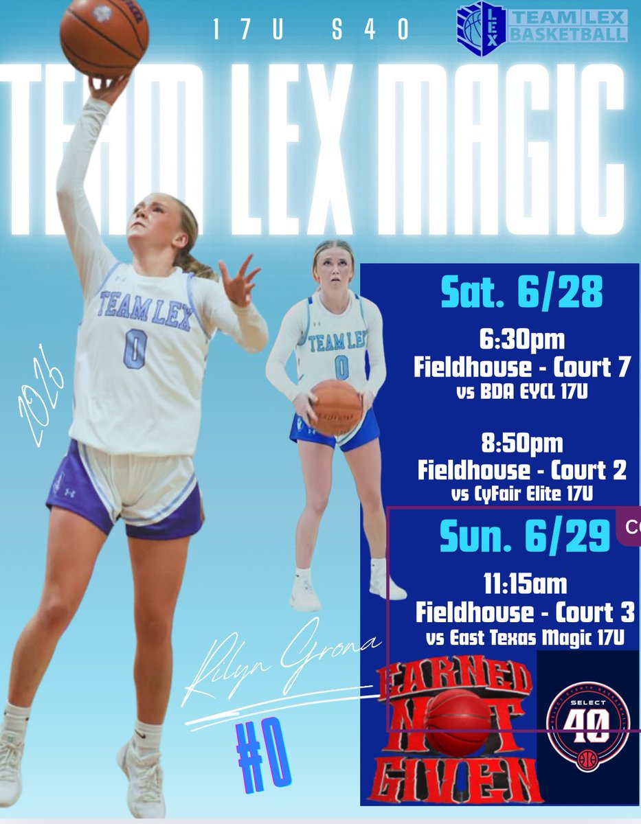 rilyn grona (@rilyngrona) on Twitter photo Come check out me and my team at the Earned not Given tournament in Mansfield!! Itâs great to be back on the court! <a href="/BasketballLone/">Gene Smith</a> <a href="/CoachLTid/">LARRY TIDWELL</a> @Bele_Hoops <a href="/TWU_Basketball/">TWU Basketball</a> <a href="/UTTylerWBB/">UT Tyler Women's Basketball</a> <a href="/ReddiesWBB/">Reddie Womenâs Basketball</a> <a href="/OBU_WBBall/">OBU Womenâs Basketball</a> <a href="/OBULadyTigers/">Ouachita Women's Basketball</a> <a href="/Islanders_WBB/">Islanders Women's Basketball</a> <a href="/Harding_WBB/">HU Lady Bisons</a> Come check out me and my team at the Earned not Given tournament in Mansfield!! Itâs great to be back on the court! <a href="/BasketballLone/">Gene Smith</a> <a href="/CoachLTid/">LARRY TIDWELL</a> @Bele_Hoops <a href="/TWU_Basketball/">TWU Basketball</a> <a href="/UTTylerWBB/">UT Tyler Women's Basketball</a> <a href="/ReddiesWBB/">Reddie Womenâs Basketball</a> <a href="/OBU_WBBall/">OBU Womenâs Basketball</a> <a href="/OBULadyTigers/">Ouachita Women's Basketball</a> <a href="/Islanders_WBB/">Islanders Women's Basketball</a> <a href="/Harding_WBB/">HU Lady Bisons</a>
