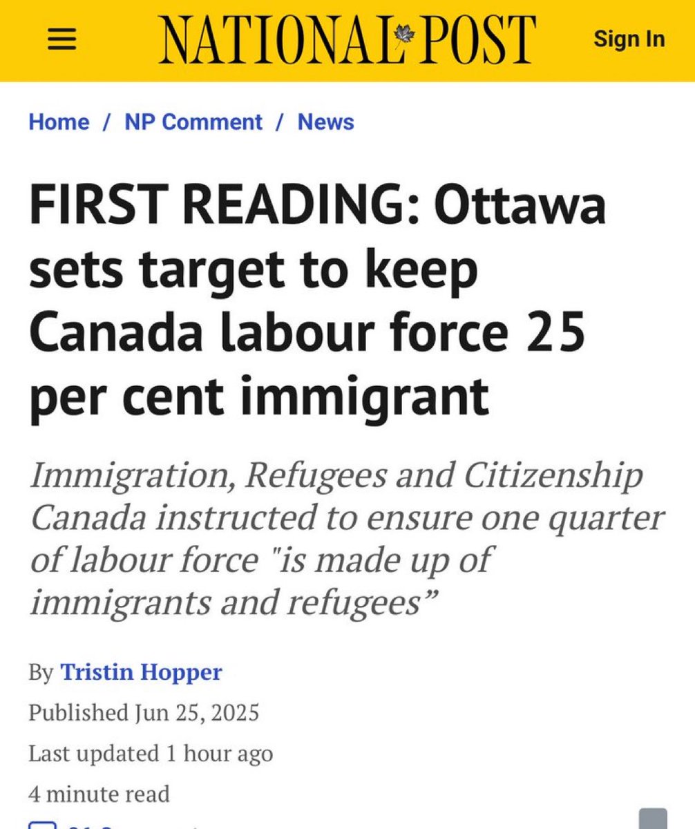 Concerned Canadian tweet media