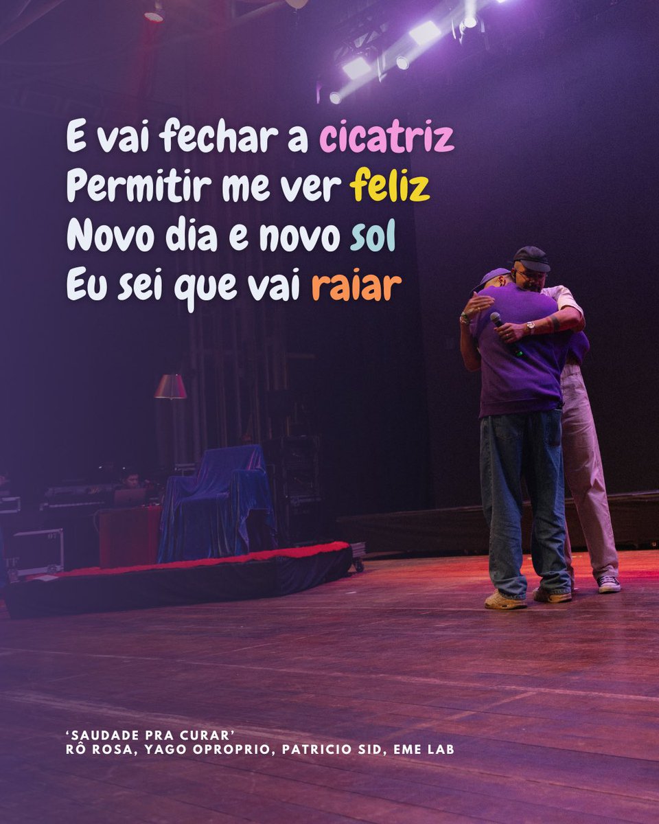 oproprioportal's tweet photo. ‘Saudade Pra Curar’ - Rô Rosa, Yago Oproprio, EME Lab https://t.co/jtuYEXPuZE