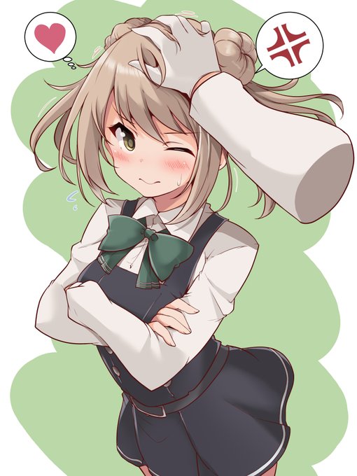 skeb納品しました。
(もっとなでて…) 