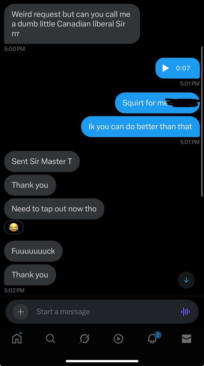 Keep stroking to my profile and you will end up like him