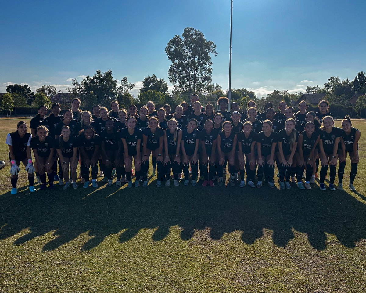 Our U16-U19 Girls getting their final training in before for tomorrow. 👏🏼 

#LetsGoVDA