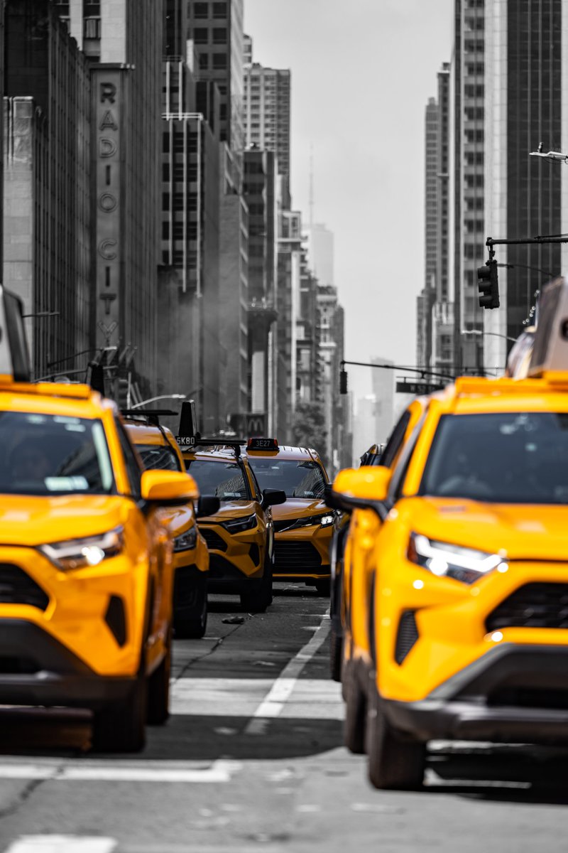 Never a taxi when you need one.