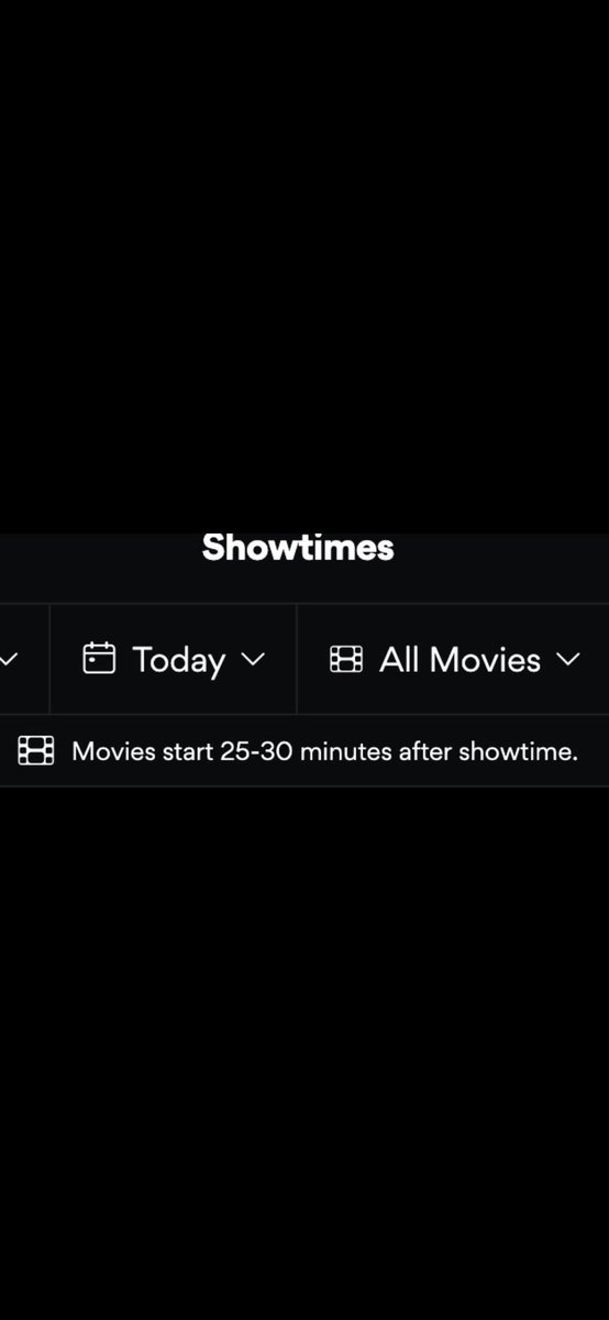 DiscussingFilm's tweet photo. AMC’s website now displays a reminder that all movie showtimes come with 25-30 minutes of previews. https://t.co/MXZXYi7gnB