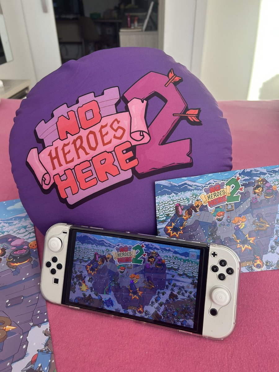 Esses pequenos mimos fazem todo trabalho do criador de conteúdo valer a pena! Obrigada dona <a href="/MadMimic/">Mad Mimic</a> e galerinha n esqueçam dia 01 de julho No HEROES Here 2 estará disponível para todas as plataformas ✨💜