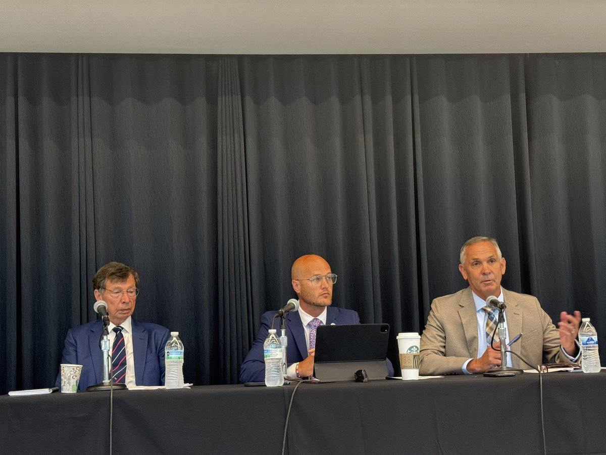 I attended County Update with our County Commissioners today . We have 3 great leaders for our county !! Thank you for helping the school corporation build a future for our kids.