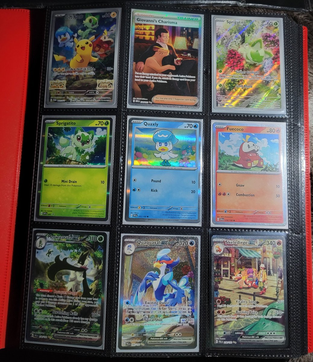 DisneySega's tweet photo. @cardscurios My Sword and Shield era binder and my Scarlet and Violet era binder.😊 https://t.co/Eu2vGjdBqS