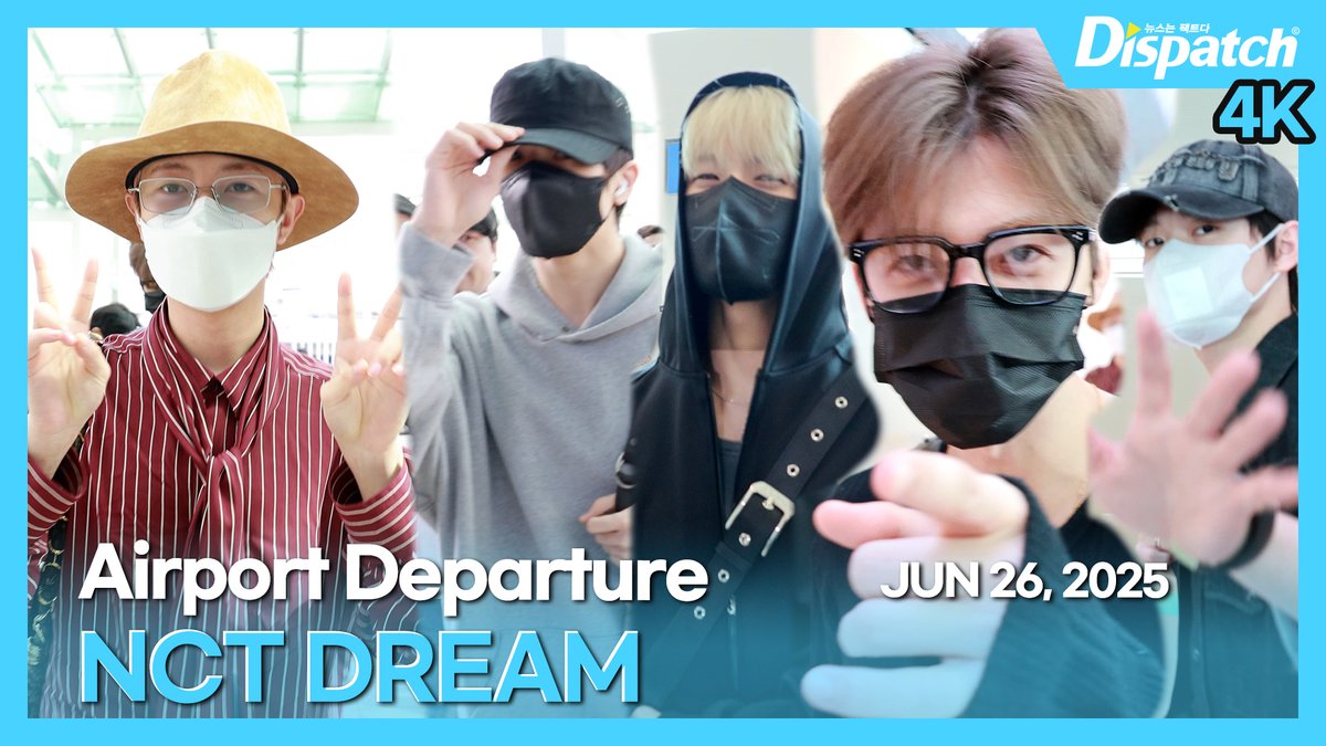 [🎥] 'NCT DREAM(엔시티 드림)' 인천국제공항 출국

youtu.be/JN5fDJfcDl0

#NCTDREAM #NCT드림 #엔시티드림 #마크 #런쥔 #제노 #해찬 #재민 #지성 #천러 #MARK #RENJUN #JENO #HAECHAN #JAEMIN #CHENLE #JISUNG #공항패션 #공항 #출국 #airport #departure #DIPE #디스패치 #dispatch