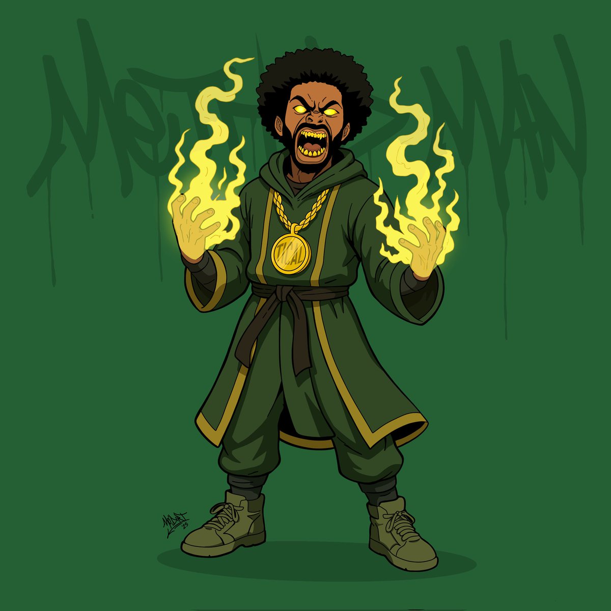 DIRTSWRLD's tweet photo. @methodman by Mo'DIRT 

#methodman #wutang #wutangclan #art #procreate #animation https://t.co/2FLskQDpEt
