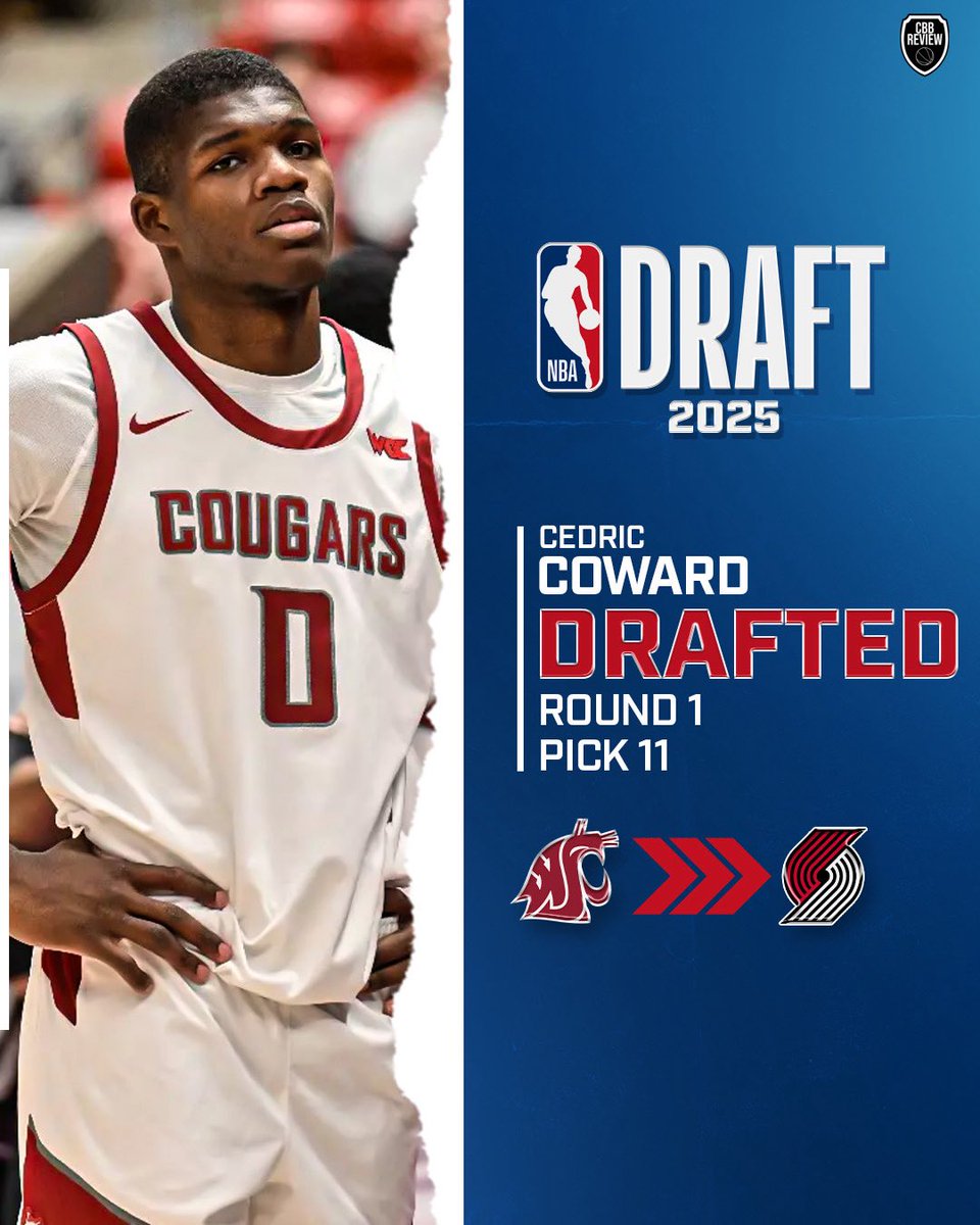 The Trail Blazers select Cedric Coward with the 11th overall pick!
