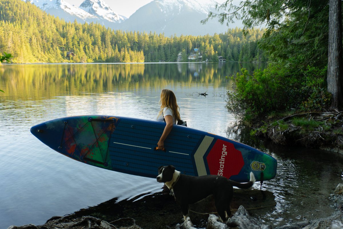 Skatinger_sup's tweet image. #skatinger #paddleboard #standuppaddleboard #standuppaddleboarding #supboard
Adventure starts with every paddle.
Meet the Skatinger SUP – lightweight, durable, and made for thrill-seekers and chill-lovers alike. 🏄‍♀️✨
Inflates in minutes. Rides like a dream.