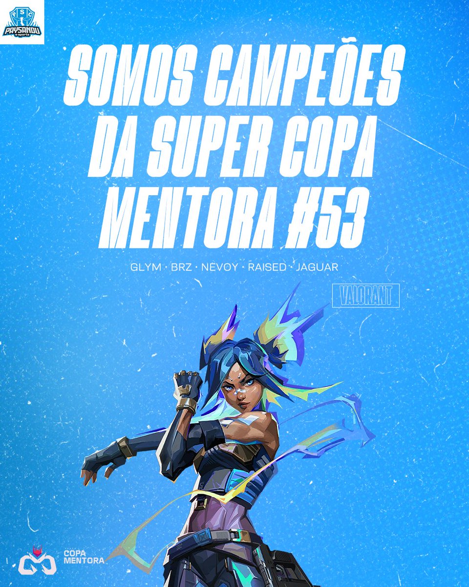 O PAYSANDU E-SPORTS É CAMPEÃO DA SUPER COPA MENTORA #53!!!!  🏆🐺

PAYSANDU VS BAGULHO DOIDO (13X8)