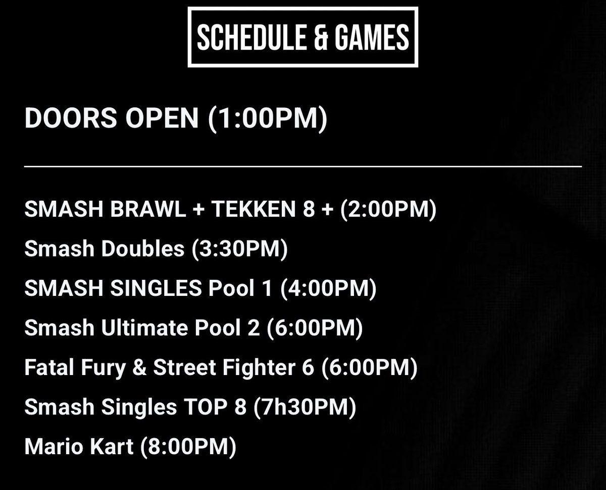 To make sure everyone has options and the best experience possible this Saturday, we’ve adjusted the schedule to accommodate both Montreal monthlies!

If you’re already registered for one event but want to attend the other as well, no worries, we’ve added a second pool later in