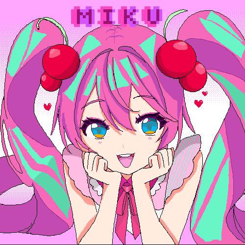 GetDesigns2's tweet image. Miku vibes all day!💖