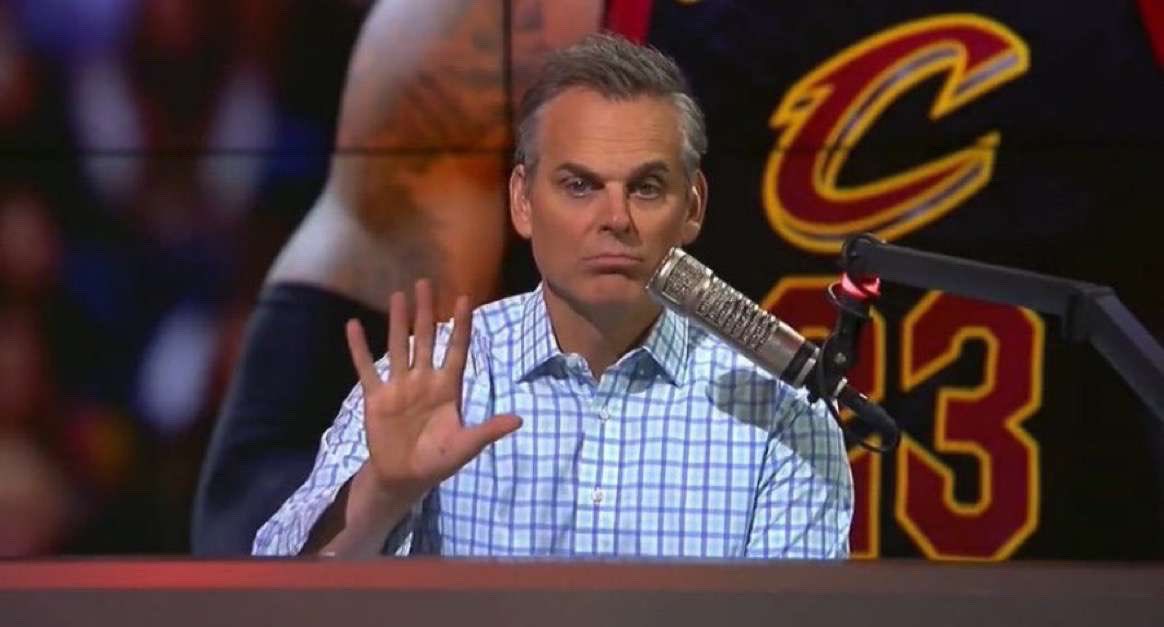 coleadamss's tweet photo. Cedric Coward we good, we have Colin Cowherd now https://t.co/cZBoDWlOS5