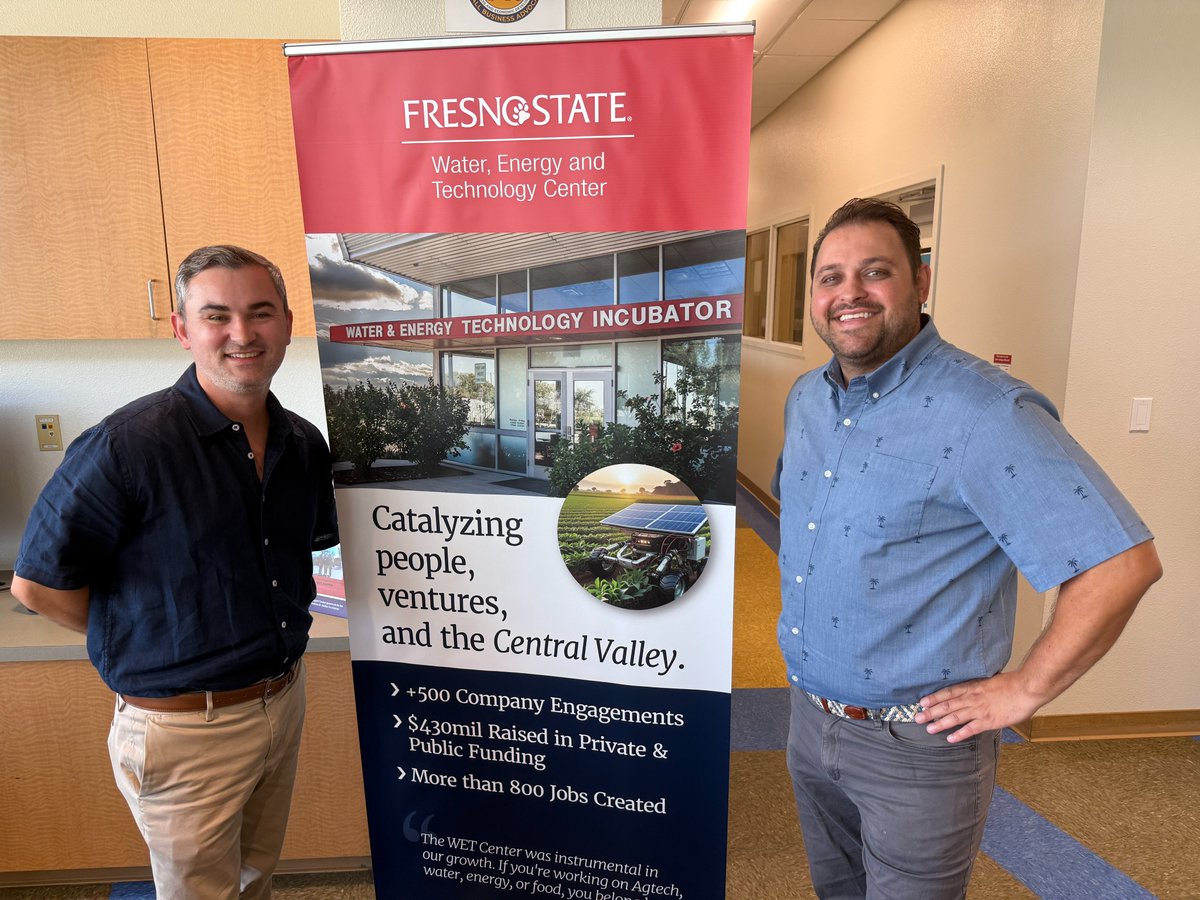 Read about the wealth of entrepreneurship and business development experience that new <a href="/Fresno_State/">Fresno State</a> WET Center Associate Director Kent Pelisari brings at: bit.ly/FS25-pelisari