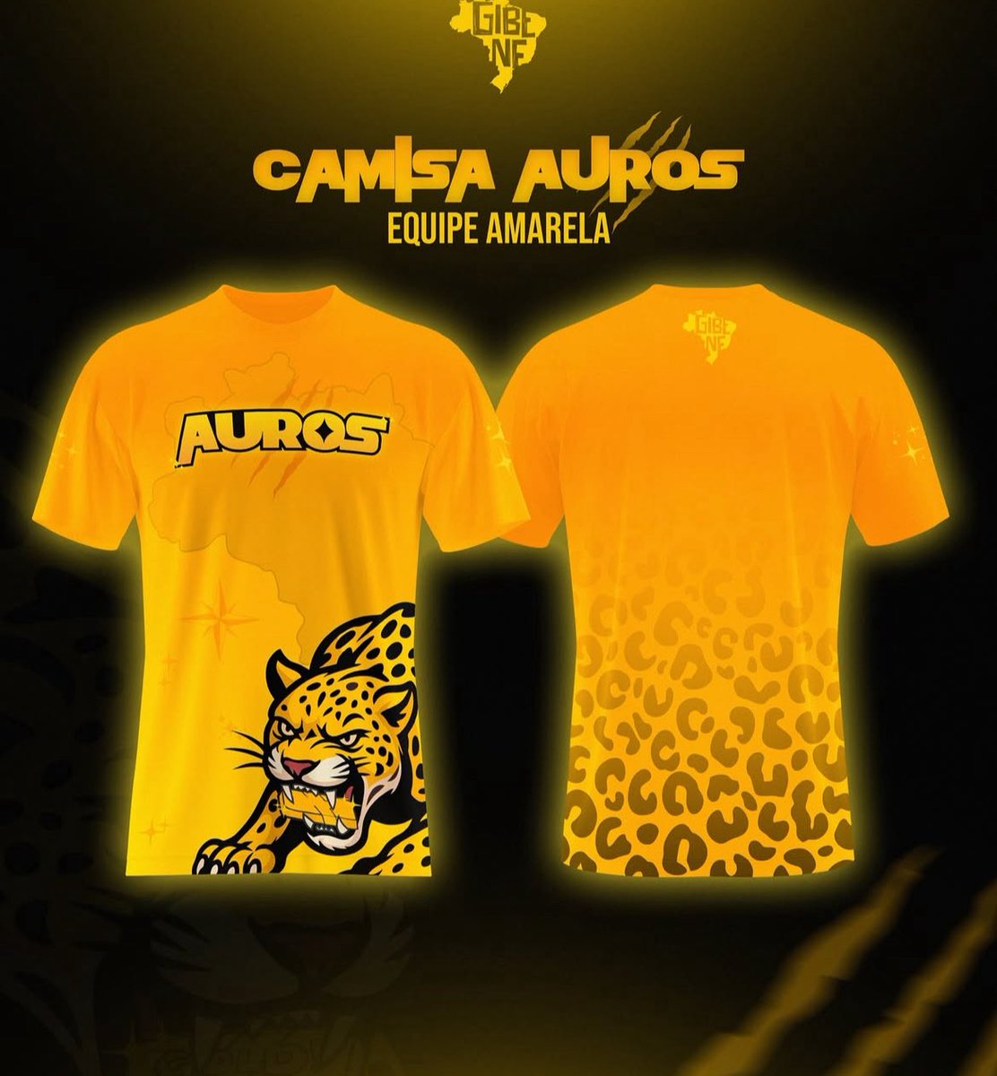 ChoqueiCbp's tweet photo. Lindas!😍: A equipe Auros e a Equipe Yanomami divulgaram suas camisas oficiais pra Gibenf 2025💛💙
As duas camisas contam com o mascote na estampa e com detalhes que remetem ao Brasil🇧🇷
Amaram? https://t.co/8WCzsdWoHQ