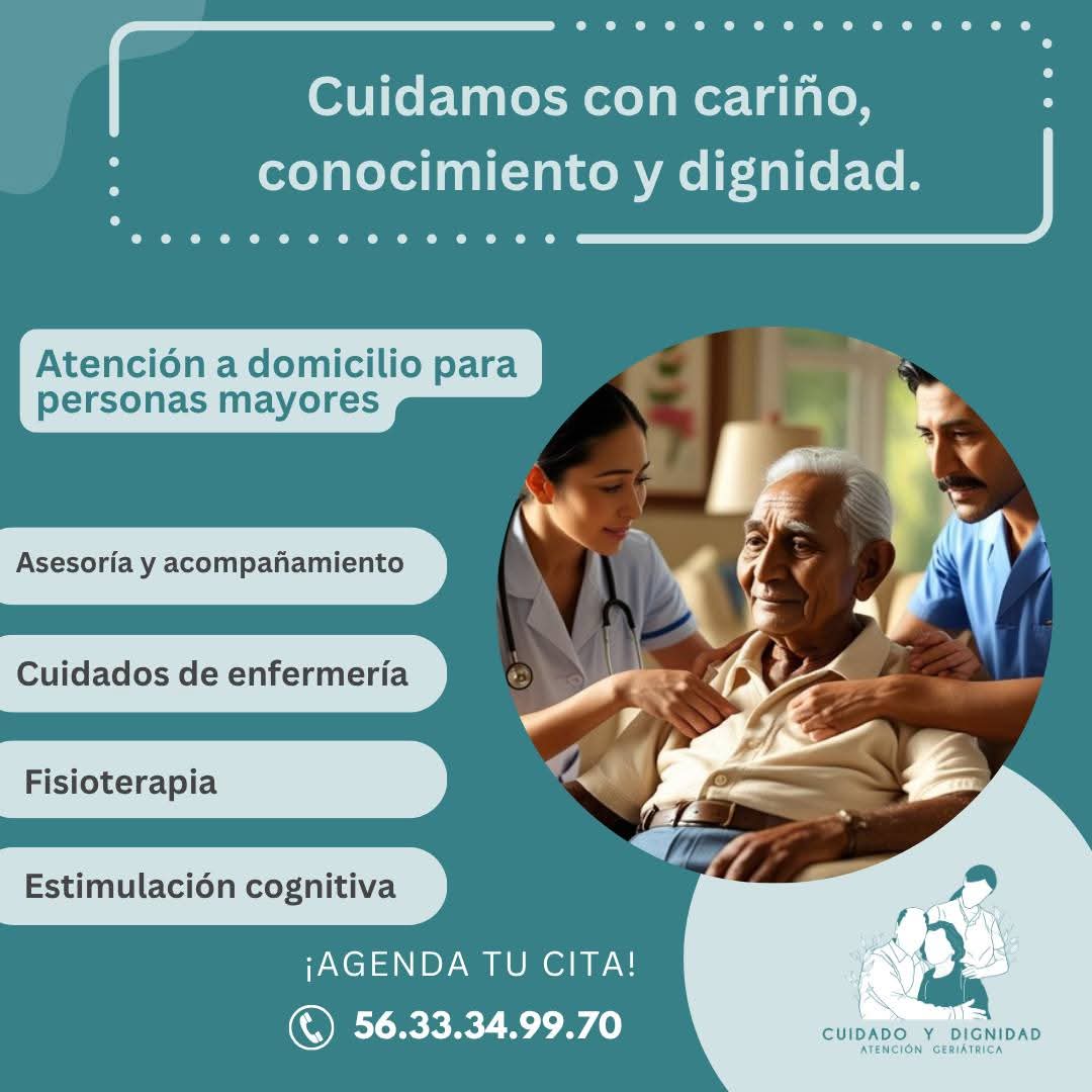 CuidadoDignidad's tweet photo. En Cuidado y Dignidad ofrecemos atención integral a domicilio para personas mayores, adaptándonos a sus necesidades y respetando su ritmo de vida. https://t.co/gWx84Fo0EC