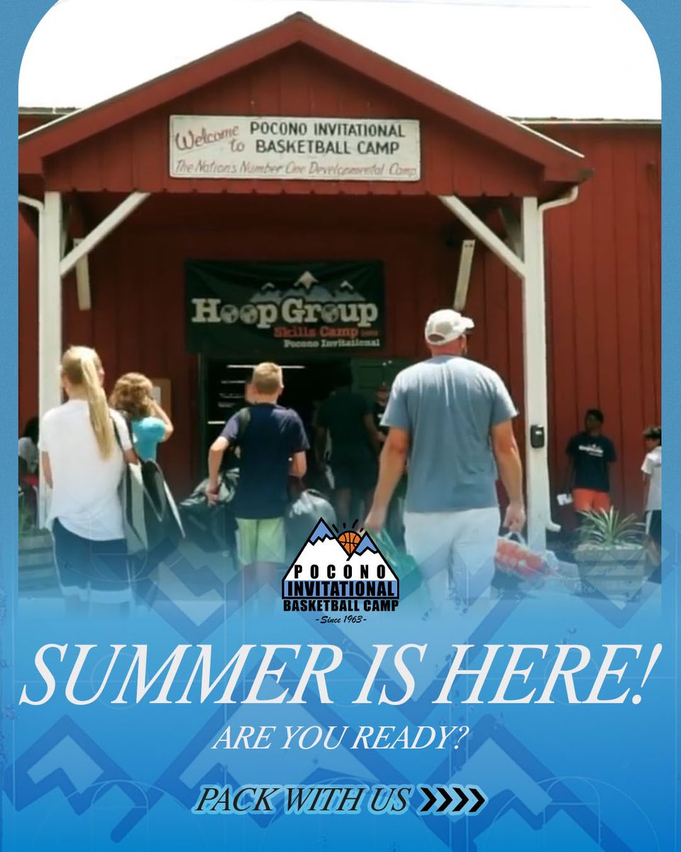 poconoinvite's tweet image. camp veterans what did we miss? 🤔

Summer 2025 is officially BACK this weekend with Bob Hurley Camp