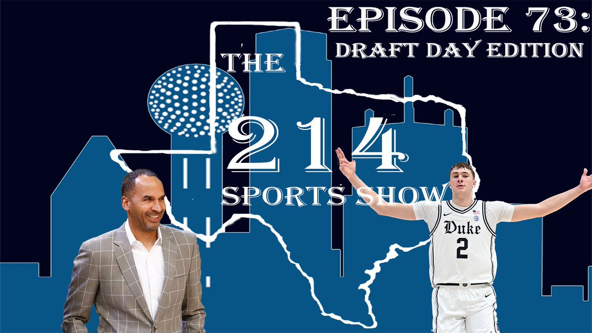 🚨 FLAGG IS A MAV! Check out our immediate reaction on Episode 73 of The 214 Sports Show! 

Make sure to like, subscribe, and share!

#MFFL #nbadraft2025 #NBA 

youtu.be/ve-Rz6bHQ-o?si…